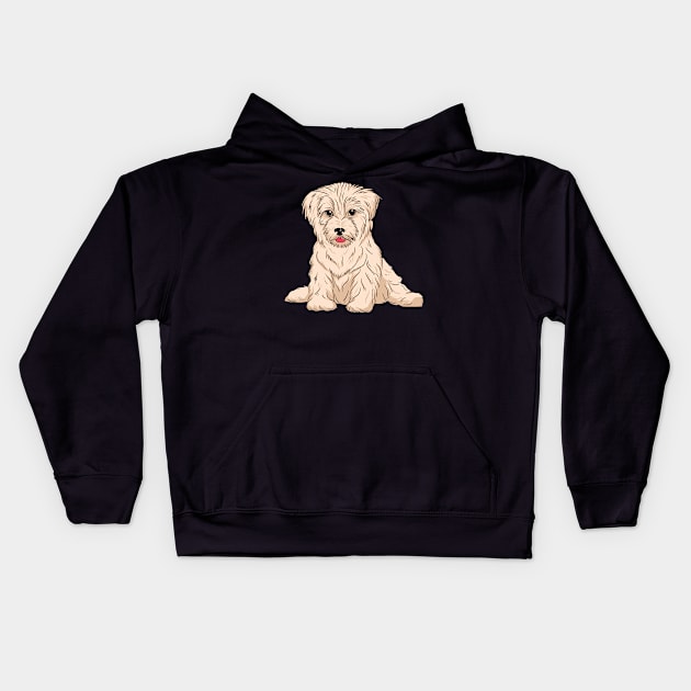 Havanese Dog Breed Kids Hoodie by Printroof